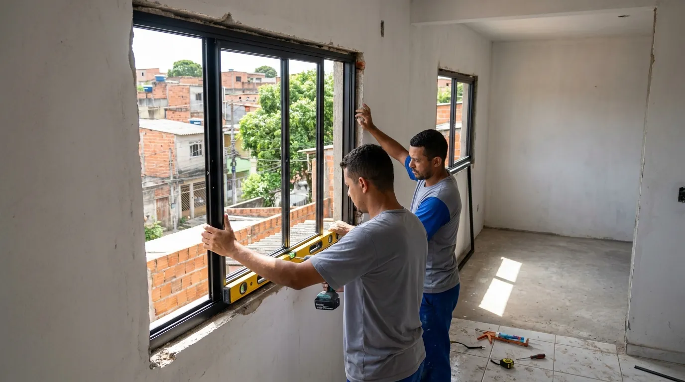 Produção de Portas e Janelas em Bauru‑SP