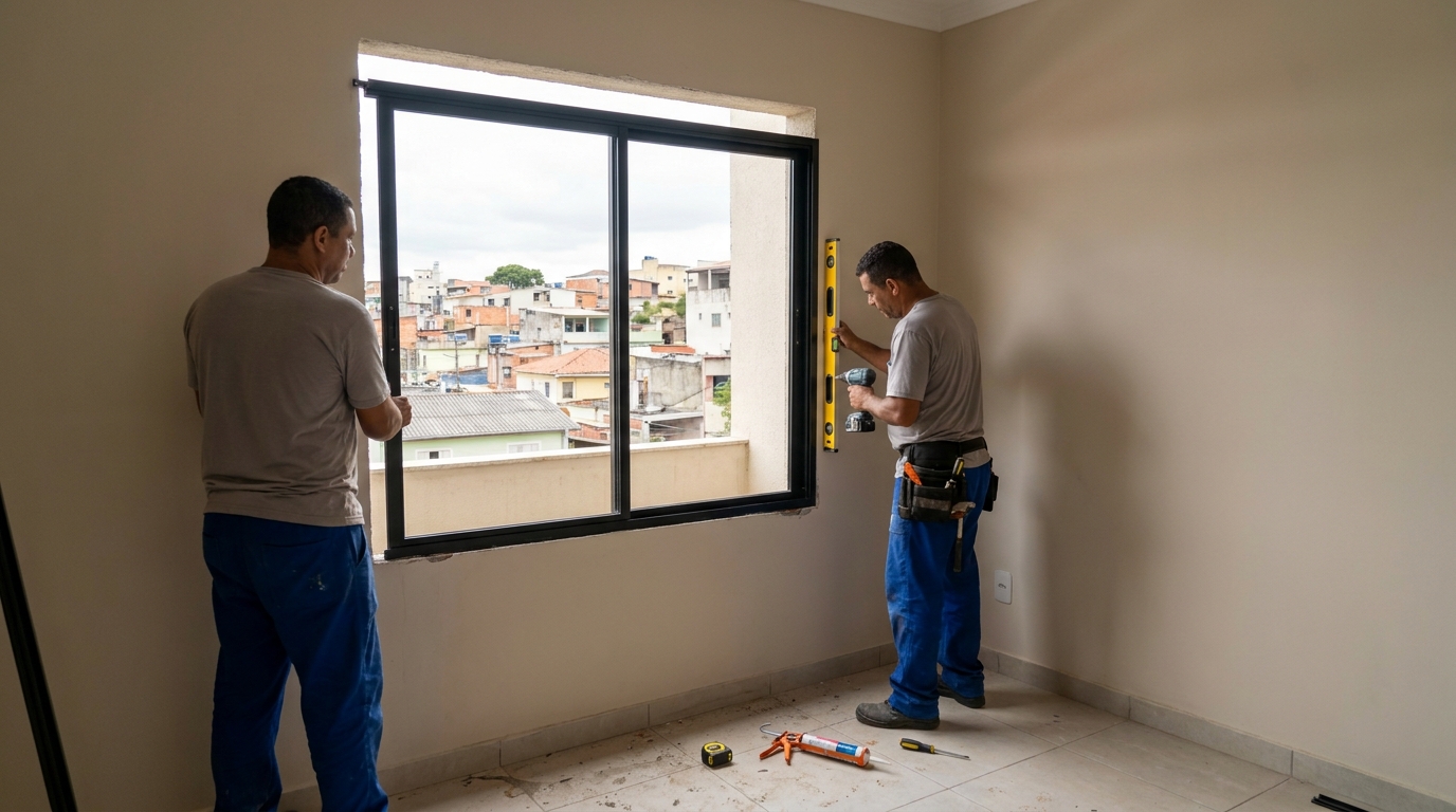 Fechamento de Ambientes nas Chácaras Cornélia, Bauru‑SP