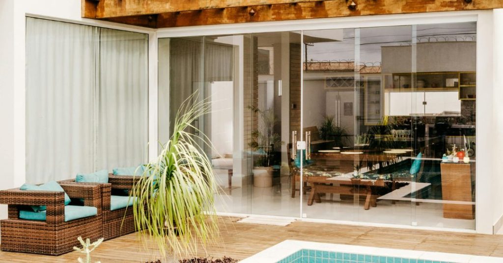 Portas de vidro em Bauru